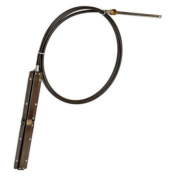 UFLEX M86 Universal Rack and Pinion Steering Cable, Replaces UFLEX, Morse Command 200 or Teleflex SSC124