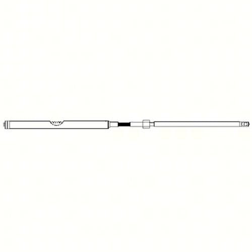UFLEX M86 Universal Rack and Pinion Steering Cable, Replaces UFLEX, Morse Command 200 or