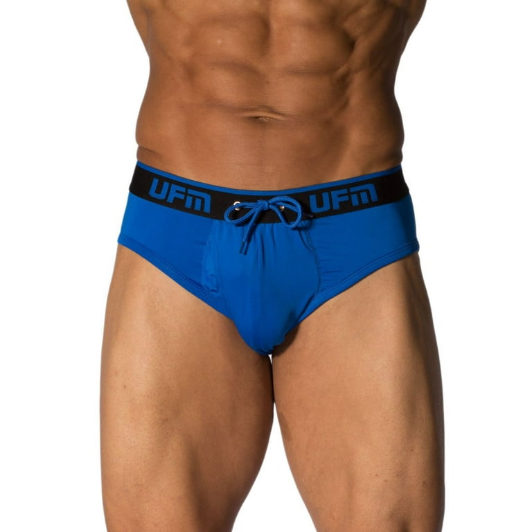 UFM Mens Underwear, Polyester-Spandex Mens Briefs, Regular and