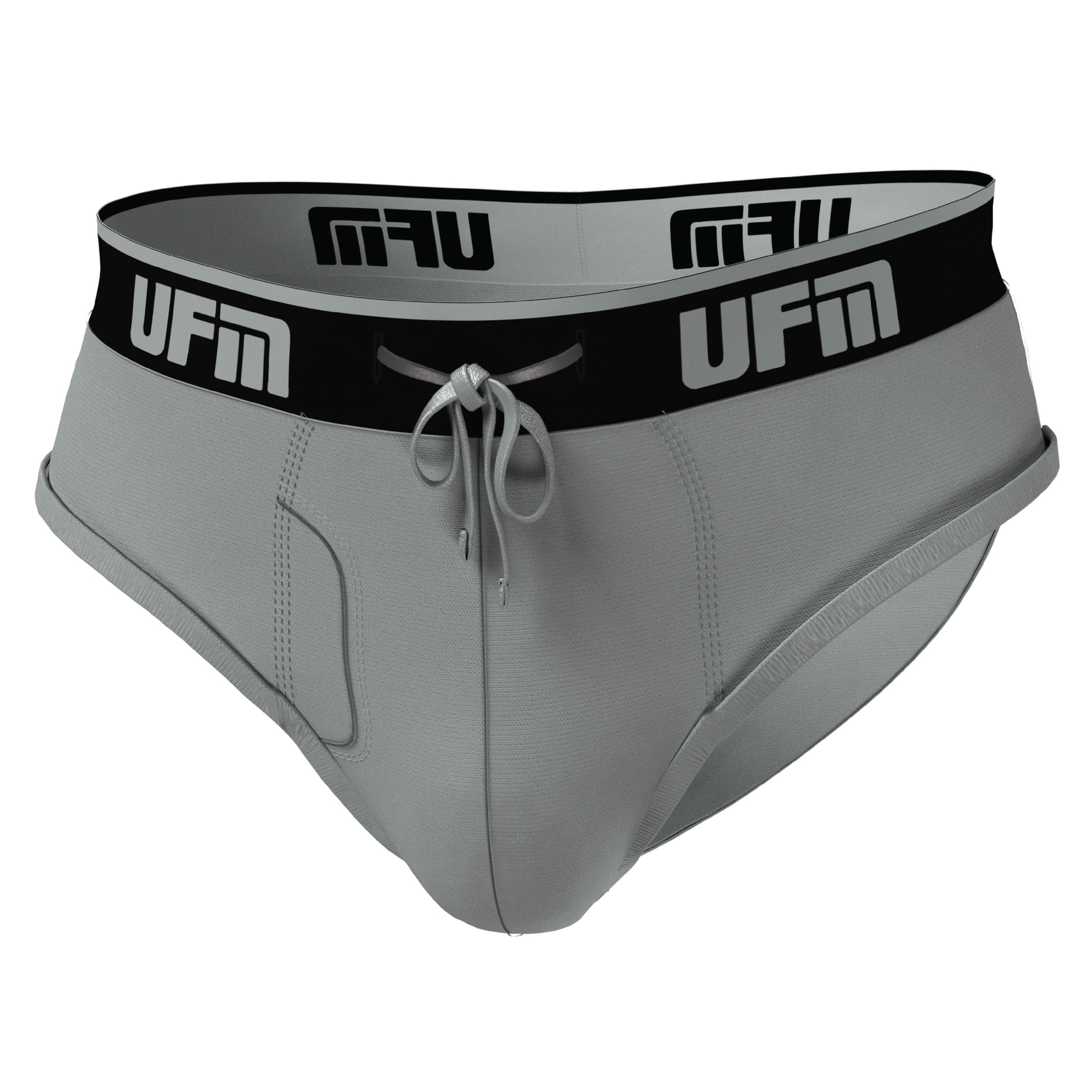 UFM Mens Underwear Polyester Spandex Mens Briefs Regular and