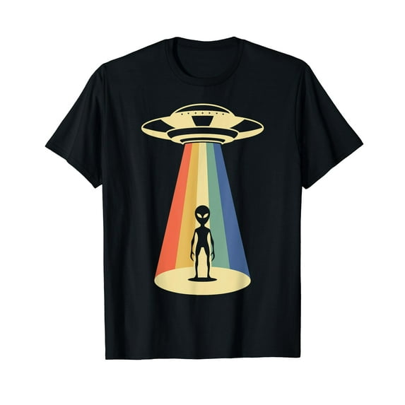 UFO Abduction - Alien Abduction Vintage Aliens Lover T-Shirt