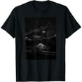 thumbnail image 1 of UFO Art - TR3B Triangle Spaceship Alien T-Shirt, 1 of 5
