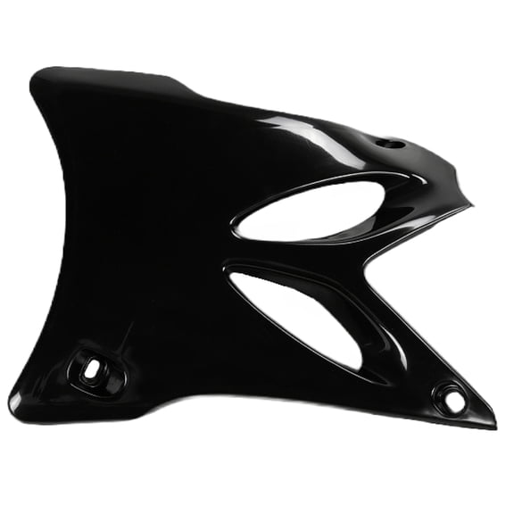 UFO Black Plastic Radiator Shrouds/Covers (YA03855-001)