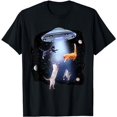 thumbnail image 1 of UFO Cat Funny Cat Design T-Shirt, 1 of 3