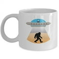 thumbnail image 1 of UFO 11 oz Coffee Mug - Computer Geek Gifts White Ceramic, 1 of 4