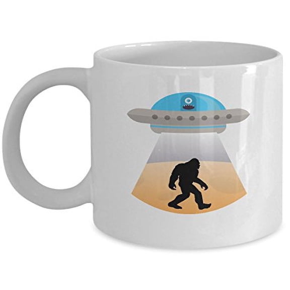 UFO 11 oz Coffee Mug - Computer Geek Gifts White Ceramic