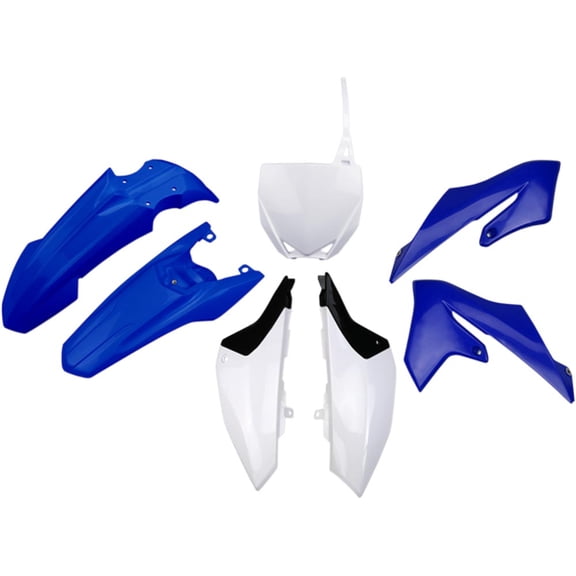 UFO Complete Blue/White/Black Plastic Body Kit (YAKIT322-999)