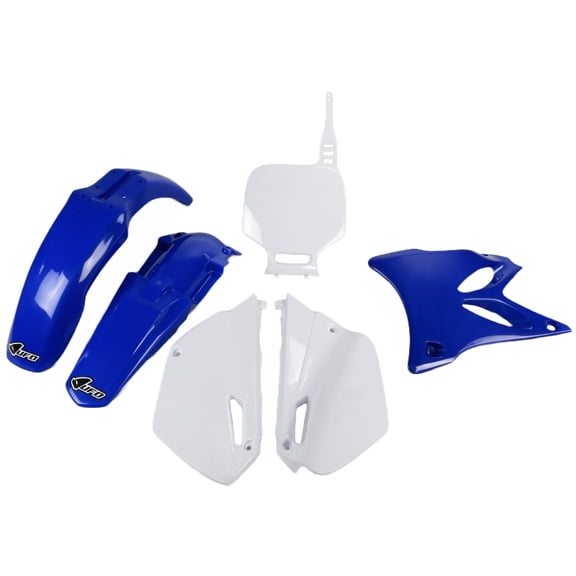 UFO Complete Blue/White Plastics Body Kit for '02-14 Yamaha YZ85 (YAKIT306-999)