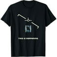 thumbnail image 1 of UFO Fighter Jet Infrared Video Capture This Is Happening UAP T-Shirt, 1 of 5