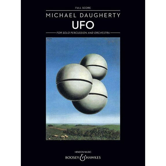 UFO : For Solo Percussion and Orchestra Full Score (Paperba