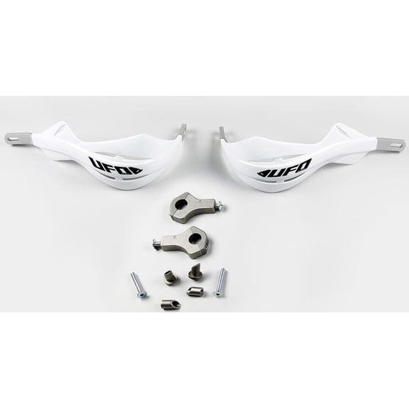 UFO Handguards w/Aluminium Inserts White for 7/8" Bar (PM01632-041)