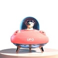 thumbnail image 1 of UFO Humidifier with Colorful Night Light, 2 Fog Outlets Spray Cute Pet Air Atomizer Air Humidifier, 1 of 4