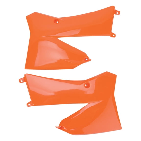 UFO Orange Plastic Radiator Shrouds/Covers (KT04085-127)