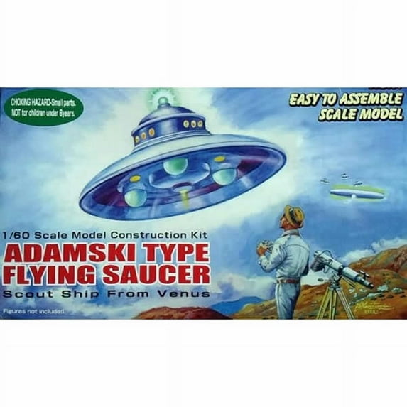 UFO Model Kit 1/60 Atlantis Models Multi-Colored