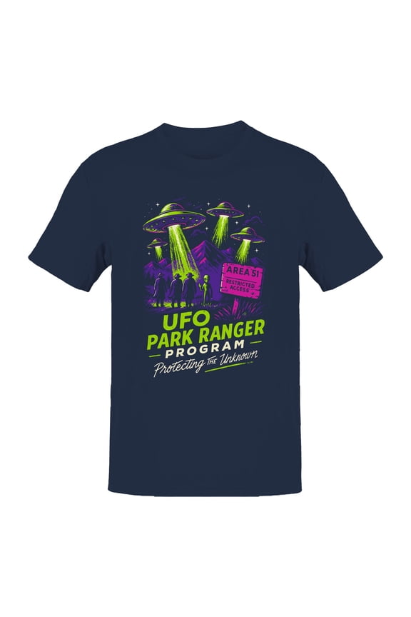 UFO Park Ranger Area 51 Program Men's T-shirt