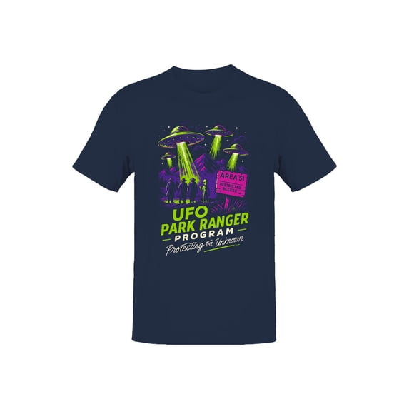 UFO Park Ranger Area 51 Program Men's T-shirt