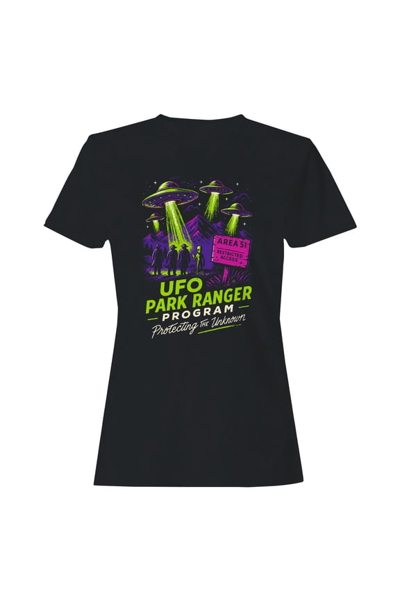 UFO Park Ranger Area 51 Program Women's T-shirt