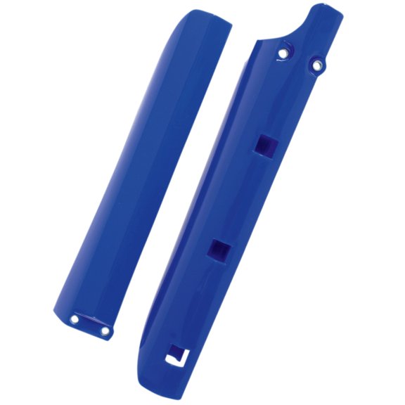 UFO Plastic Blue Fork Tube Protectors for '02-18 Yamaha YZ85 (YA03886-089)