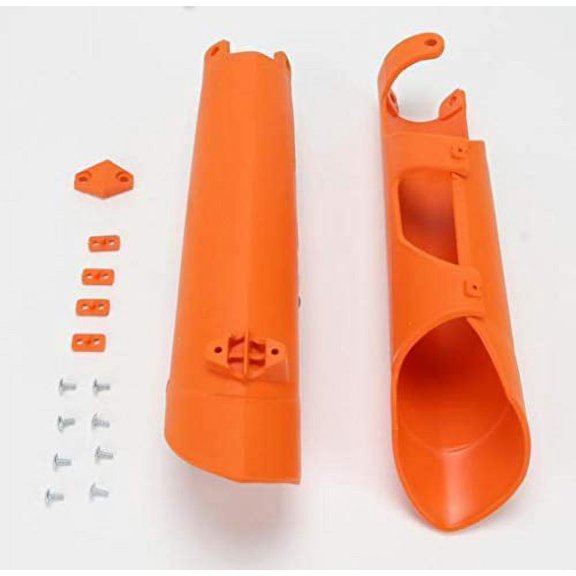 UFO Plastics Fork Slider Protector - Orange KT04055-127