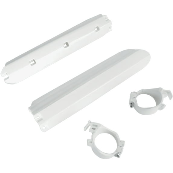 UFO Plastics Fork Slider Protectors White YA02838-046