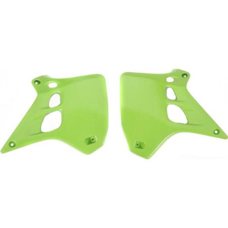 UFO Plastics KA02768-026 Radiator Covers - KX Green