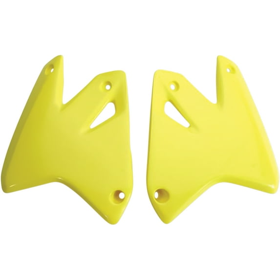 UFO Yellow Plastic Radiator Shrouds/Covers (SU03978102)