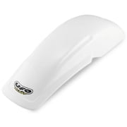 ufo plastics rear fender white universal offroad