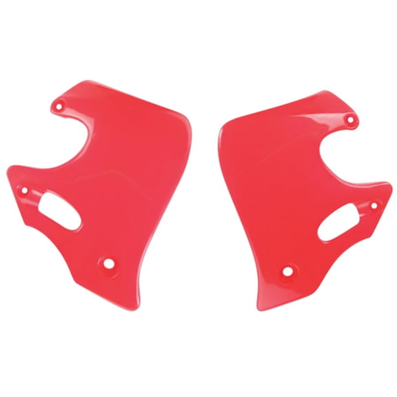 UFO Red Plastic Radiator Shrouds/Covers '93-94 CR125/'92-94 CR250 (HO02653067)
