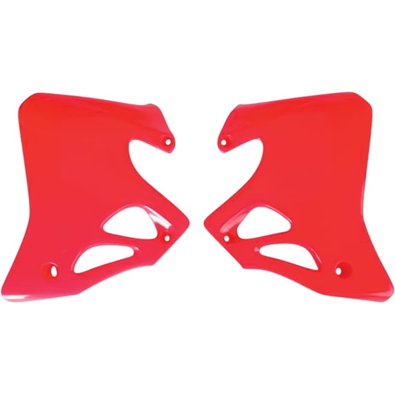 UFO Red Plastic Radiator Shrouds/Covers (HO02672067)