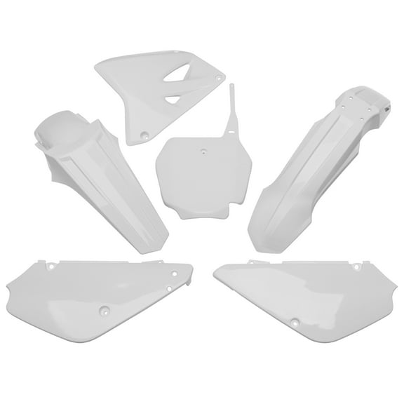 UFO Restyle White Complete Body Plastics Kit for '00-23 RM85 (SUKIT405K-041)