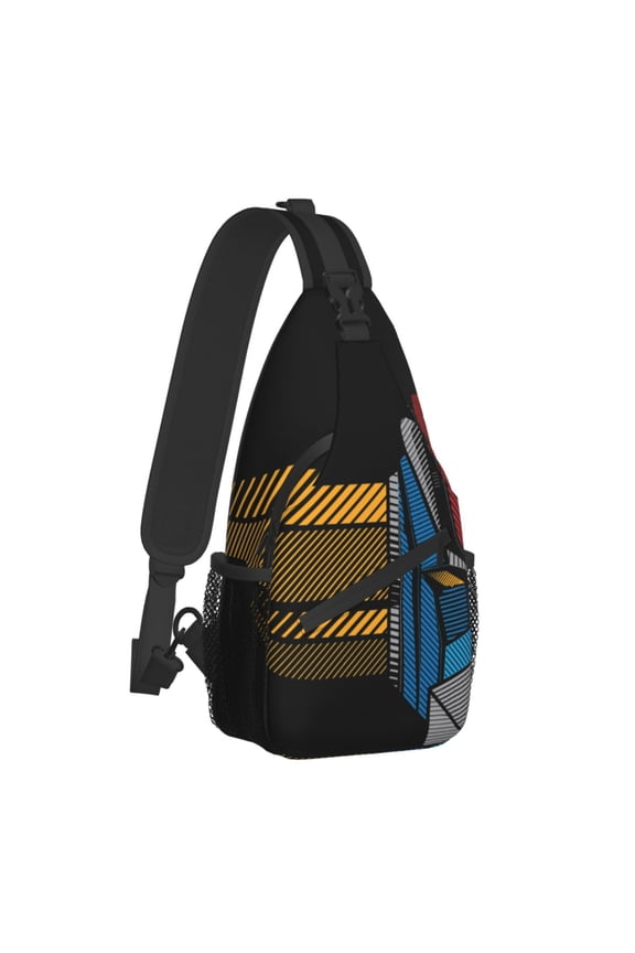 UFO Robot Goldrake Crossbody Bag Sports Half Grendizer Chest Bag Unisex Women Man Fashion Shoulder Backpacks Travel