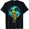 thumbnail image 1 of UFO Space Feline Pet Owner Men Women Kid T-Shirt, 1 of 3
