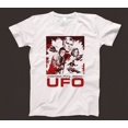 thumbnail image 1 of UFO T Shirt 834 1970s TV Show Alien Invasion Space 1999 The Invaders Time Tunnel, 1 of 2