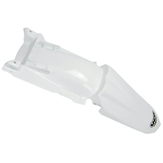 UFO White Plastic MX Rear Fender (HU03322-041)