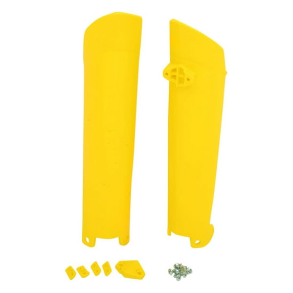 UFO Yellow Plastic Front Fork Tube Protectors (HU03361-103)