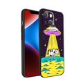 thumbnail image 1 of UFO-cow-1 Phone Case, Designed for iPhone 14 Plus Case Soft Silicon for women girls boys wife gift,Shockproof Phone Cover, 1 of 1
