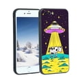 thumbnail image 1 of UFO-cow-1 Phone Case, Designed for iPhone 7 Plus Case Soft Silicon for women girls boys wife gift,Shockproof Phone Cover, 1 of 1