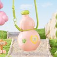 thumbnail image 1 of UFORU 28oz Gourd Water Bottle, Leakproof Lid & Food-Grade Material, Portable with Strap for Travel, Gym and Daily Use(Pink), 1 of 6