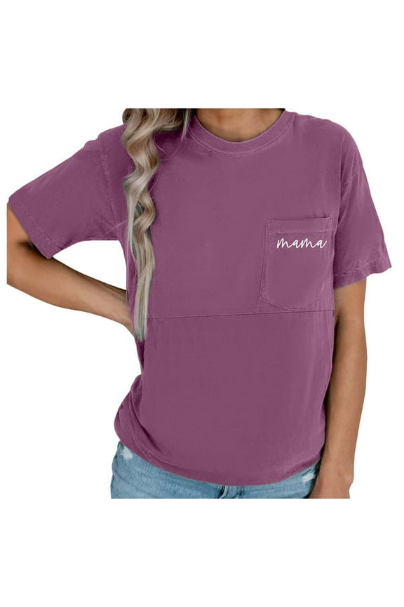 Comfort Breastfeeding Shirts For Women Mama Zipper Nursing Tops Distressed Pregnancy Clothes With Pocket Toddler Comfort Dailywear