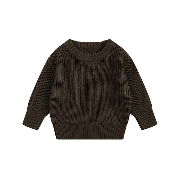 UFOUND Kids Girl Sweater Clothing Casual Pullover Baby Boys Girls Warm Soft Tops Leisure Toddler