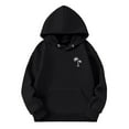 thumbnail image 1 of UFOUND Kids Sports Sweatshirts Boy Girl Personality Casual Coconut Tree Print Hoodie Pullover Hooded With Pocket For Teen Toddler Cozy Dailywear, 1 of 3