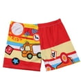 thumbnail image 1 of UFOUND Little Boys Swim Trunks Beach Board Shorts Beach Quick Dry Kids Cartoon Swimwear Swim Shorts, 1 of 3