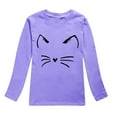 thumbnail image 1 of UFOUND Toddler T Shirt Tops Boys Girls Autumn Long Sleeve Cartoon Cat Prints Tshirts Soft, 1 of 4