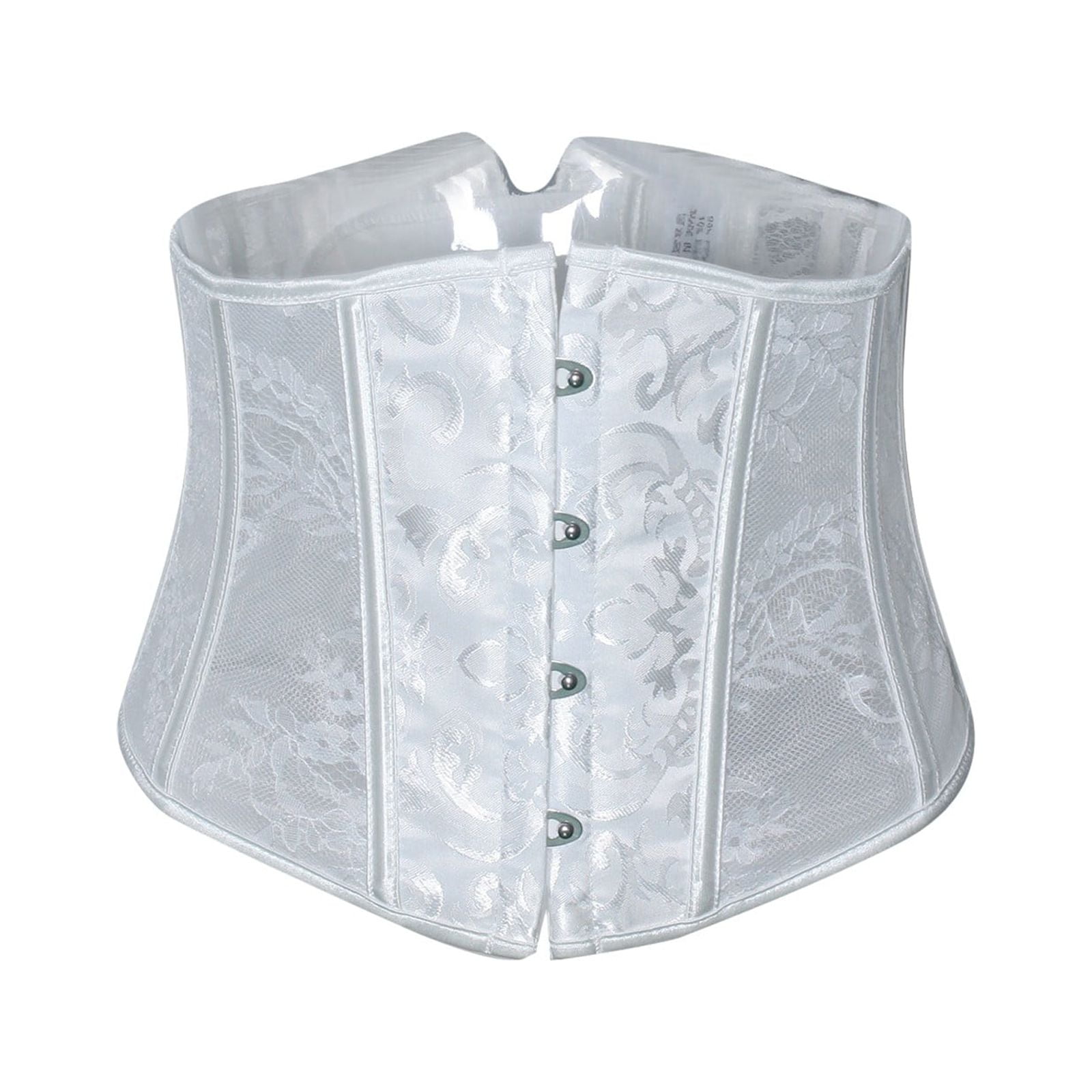 UFOUND Women Body Shaper Sexy Bustier Corset Top Eyelet Fashion Floral