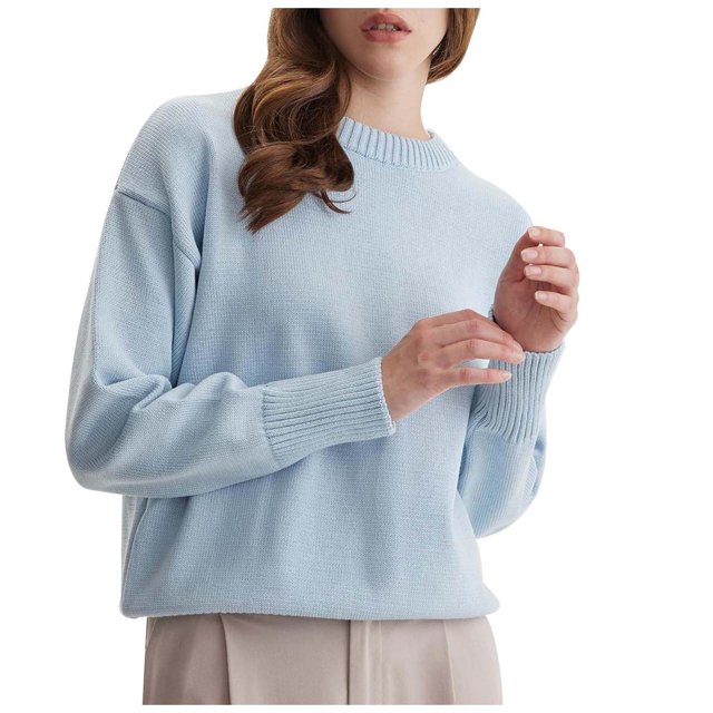 UFOUND Women Sweatshirts Crewneck Oversized Pullover Jumper Sweaters