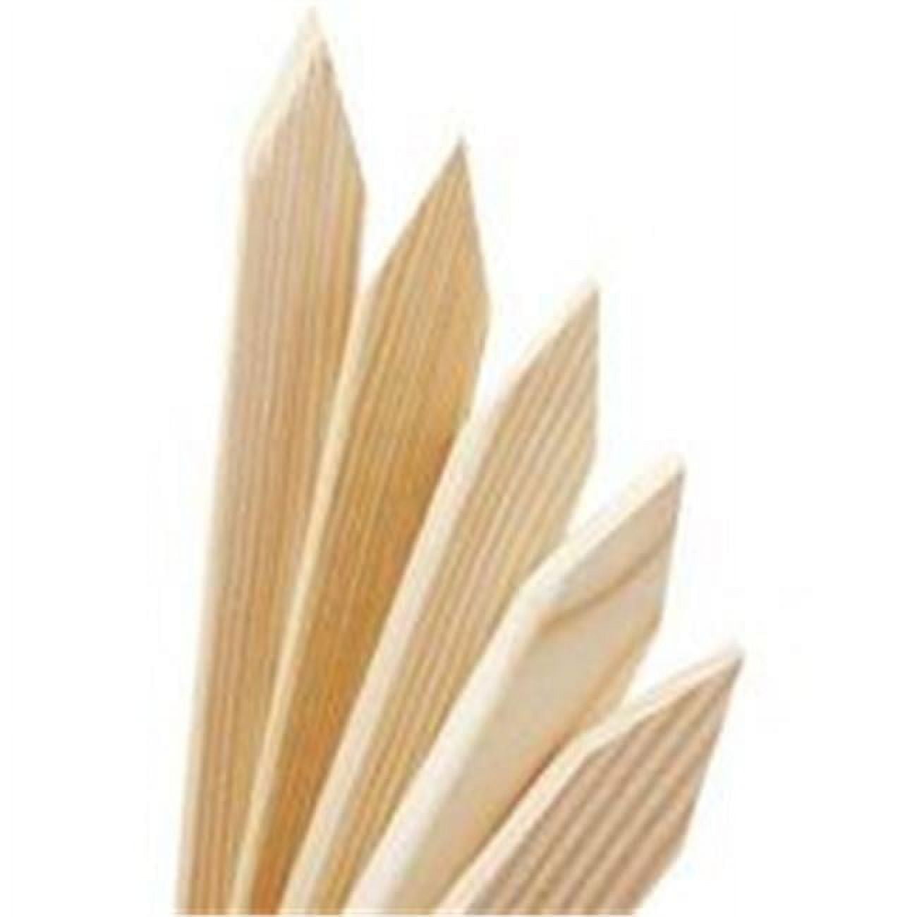 24-inch Yellow Pine Wood Chisel Point Stakes
