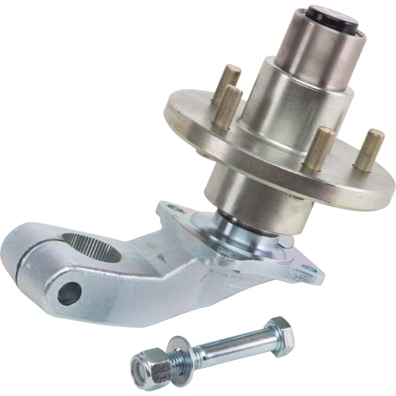 UFP K71-070-00 Axle Complete 3.7K 545 Zinc Hub with Vault Torsion Arm Kit