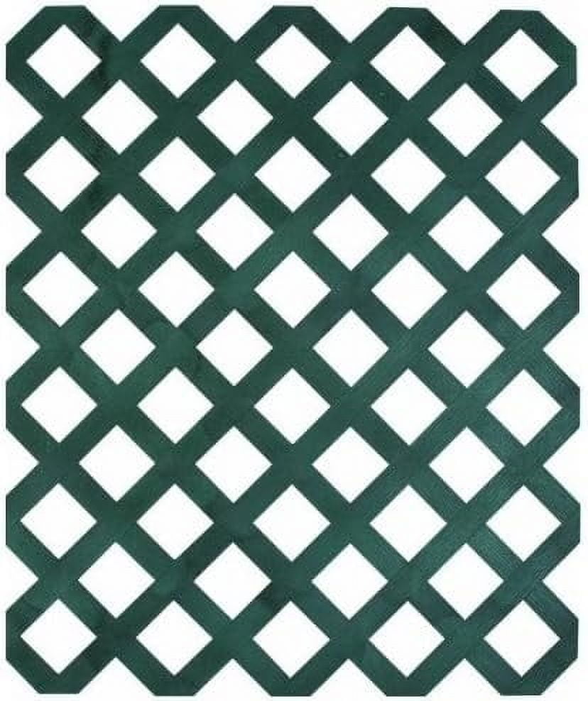 UFPI PLSTC LATTICE 148266 4X8 Dk Grn Lattice, Dark Green - Walmart