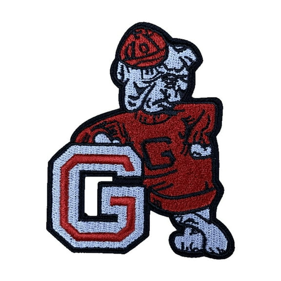UGA Mascot Georgia Bulldog 3" Iron-On Patch