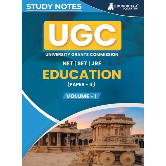 UGC NET Paper II Education (Vol 1) Topic-wise Notes (English Edition) A Complete Preparation Study Notes with Solved MCQ, (Paperback)